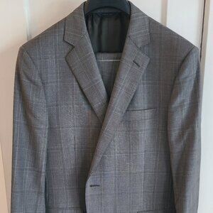 BRAND NEW Brooks Brothers 1818 Grey Plaid Suit